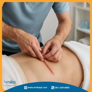 فیزیوتراپی در درمان چسبندگی زخم بعد از عمل جراحی