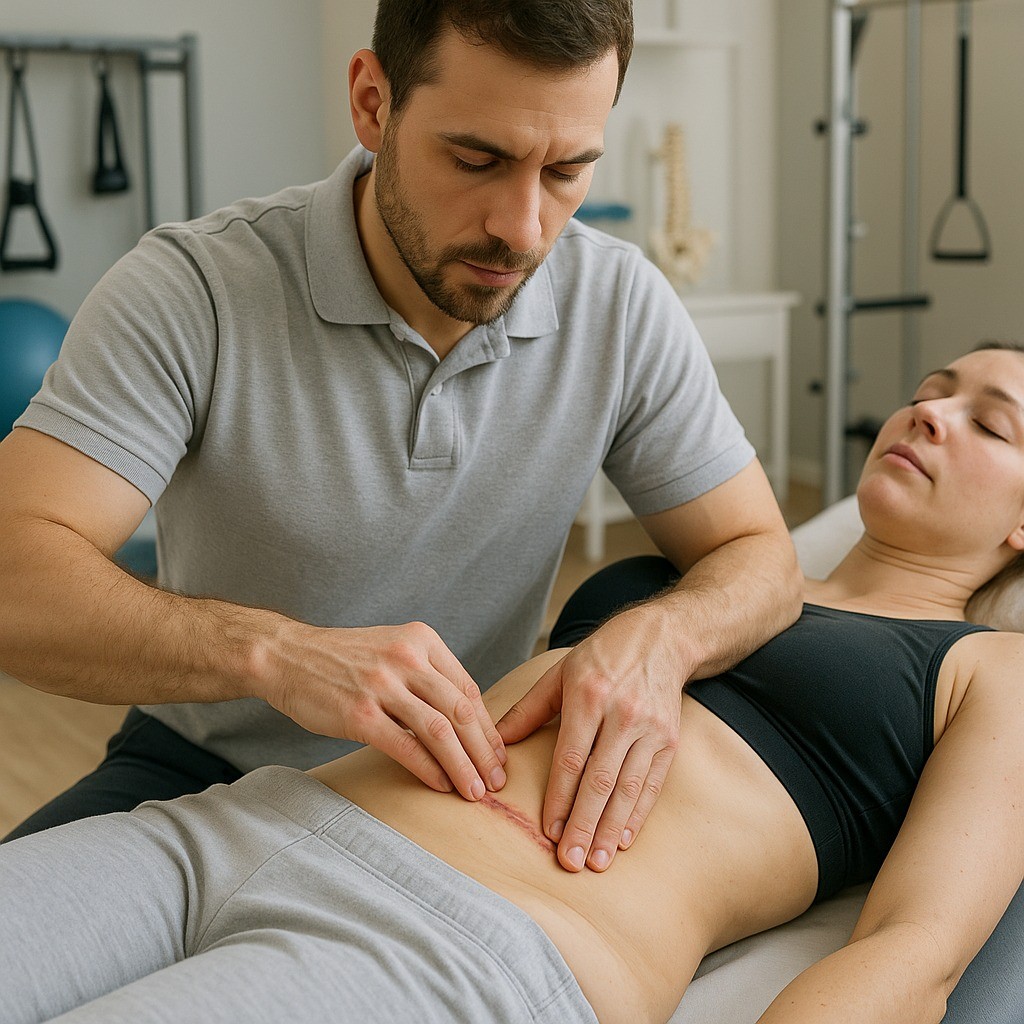 فیزیوتراپی در درمان چسبندگی زخم بعد از عمل جراحی